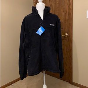 Men’s brand new Columbia fleece zip up